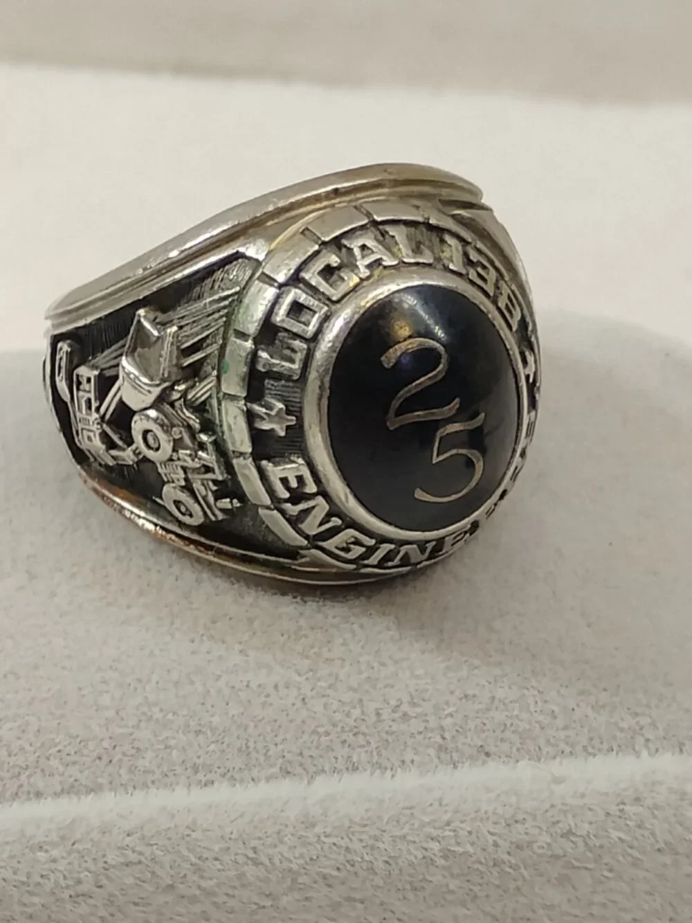 Union Ring 25 Year Jostens Local 138 Engineers 1983 Heavy Equipment READ